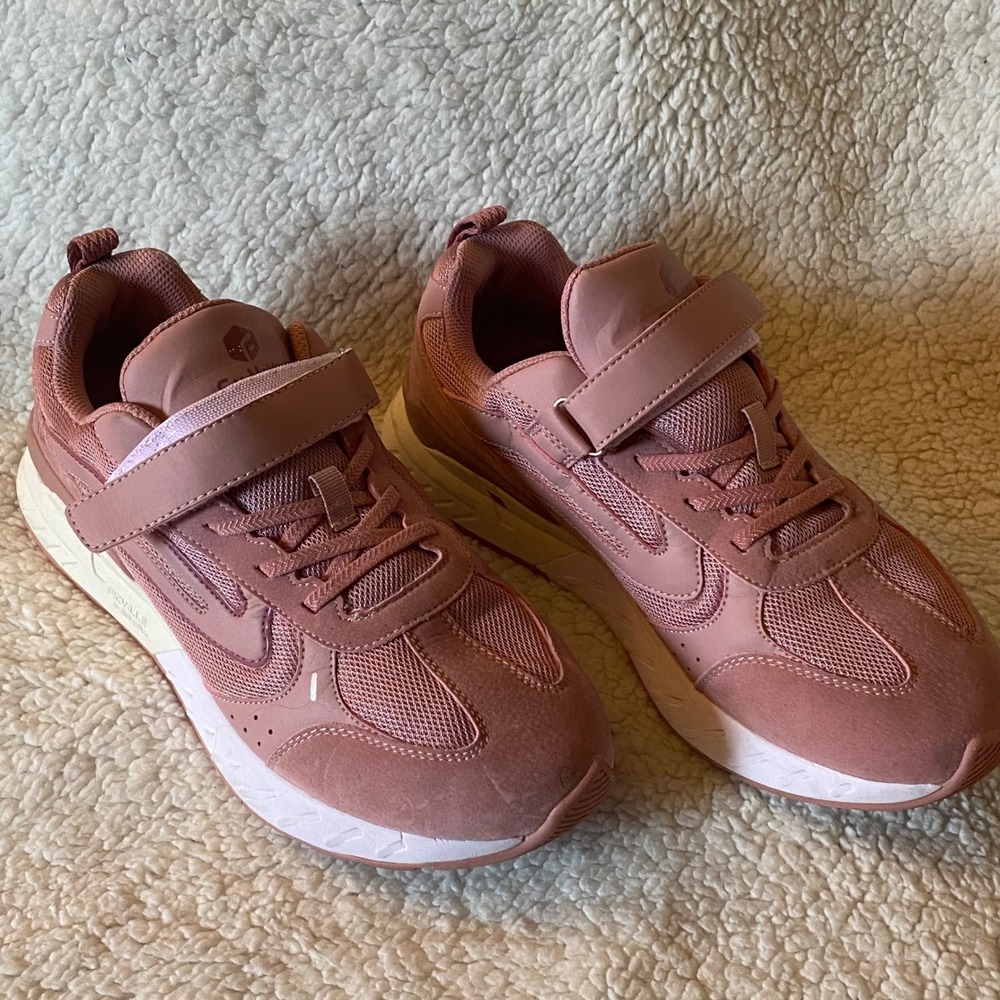 FitVille Rebound‎ Core Women 12W Mauve Pink Walking Sneakers Marca Wide